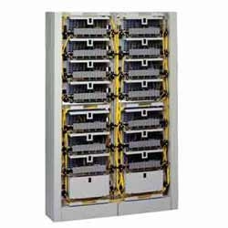 72/144 fibre rackmount enclosure 480 mm (19 inch) wide 10-U rack mount space empty add panels, trays 12 panels, 22 trays
