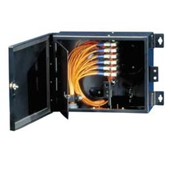 Industrial Connector Housing (ICH), holds 2 CCH connector panels, black