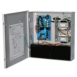 Panic Device Controller / Power Supply/Charger, 24VDC @ 16A in-Rush, Aux. Output, FAI, 115VAC, BC300 Enclosure