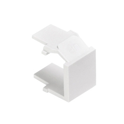 Blank QuickPort Insert, White, Pack of 10
