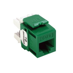 eXtreme 6+ QuickPort Connector, Category 6, Green