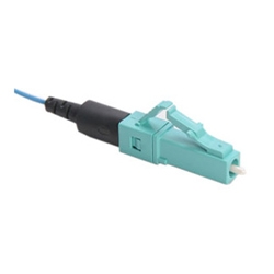FastCAM Pre-polished Connector, LC (Aqua), 50/125um L.O. Multimode