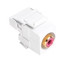 QuickPort RCA 110-Type, Red Barrel, White