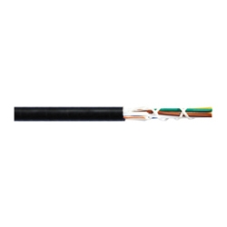 OSP Fiber Cable, Loose Tube Single Jacket All Dielectric, Series 11, 24-Fiber, OS2 Single-mode Fiber, Reduced Water Peak, Dry Core, UV Resistant Black Jacket
