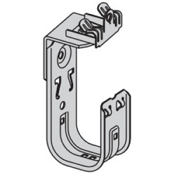 1-5/16&quot; J-Hook with Hammer-on Beam Clamp Fastener, Rotates 360 Deg; Beam Flange Thickness: 1/8&quot; - 1/4&quot;