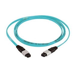 MPO*-MPO* Interconnect Cable Assembly 10m 10 GbE 50µm