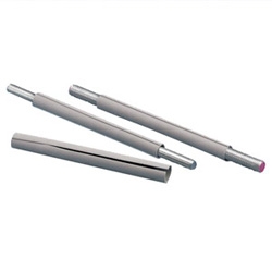 Used to protect cabling from threaded rod. Vertical slit allows easy installation.  Black.