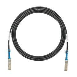 SFP+ 10Gig Direct Attach Passive Copper Cable Assembly, 3 Meter, Black