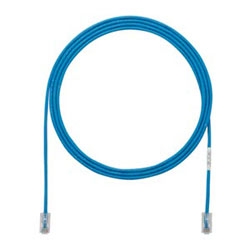 Copper Patch Cord, Cat 5e (SD), 28 AWG, Blue CM/LSZH UTP Cable, 25 Ft
