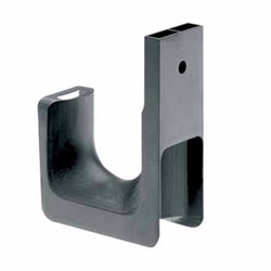 J-PRO, 2.00 in, Wall Mount, Black, Pack of 50
