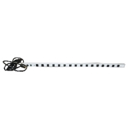 16 position power strip for vertical mounting, 20 amp, L5-20P plug