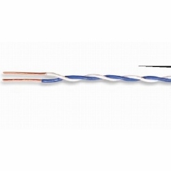 1pr X 24awg Cross-Connect Wire CAT5 with Blue 1KFT SPOOL