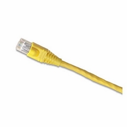 GigaMax 5e Standard Patch Cord, Cat 5e, 10-foot, Yellow