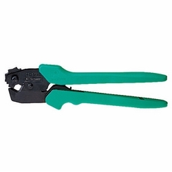 Contour Crimp Crimping Tool, controlled cycle, 5-position rotating die