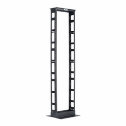 Standard 19&quot; EIA Steel 52RU 2-Post rack with hardware kit and paint peircing bonding kit, numbered up