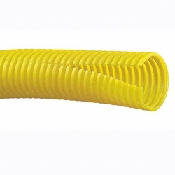 Slit Corrugated Loom Tubing is offered for applications where Spiral Wrap or Braided Expandable Sleeving may be difficult to install or they do not offer the amount of protection required.