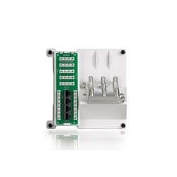 47603-DP6 Compact Series: 1 x 4 Combo Bridged Phone and Data Board and 6-Way Video Splitter
